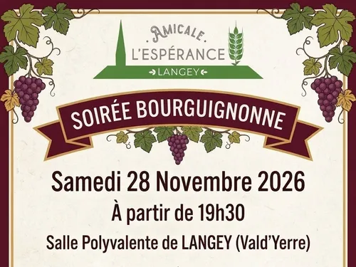 LANGEY - Soirée bourguignonne