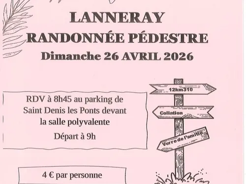 SAINT-DENIS-LES-PONTS – Randonnée pédestre de l'amicale de Lanneray