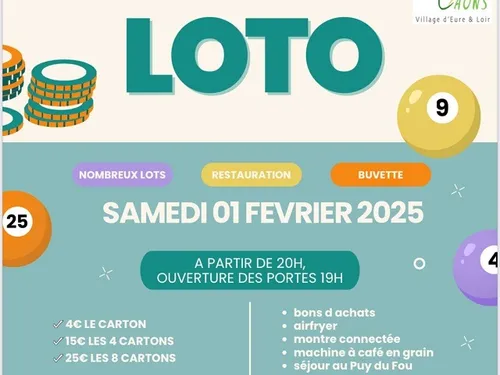 LAONS - Loto du comité des fêtes