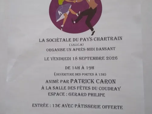 LE COUDRAY - Thé dansant avec Patrick Caron