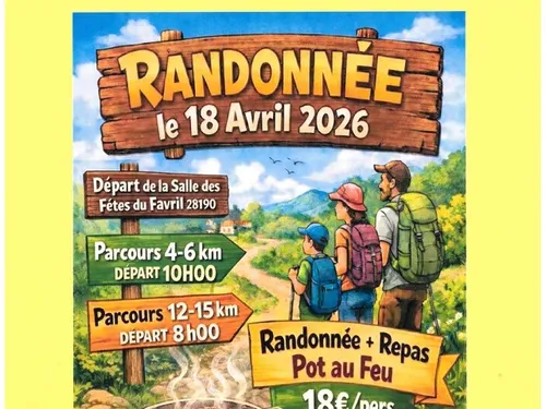 LE FAVRIL - Randonnée pédestre du comité des fêtes