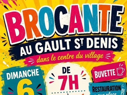 LE GAULT-SAINT-DENIS - Brocante des Familles Rurales