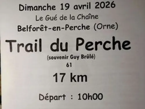 LE GUÉ-DE-LA-CHAÎNE (61) - Trail du Perche