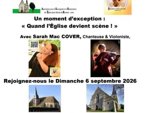 LE MESNIL-SIMON - Concert : Sarah Mac Cover