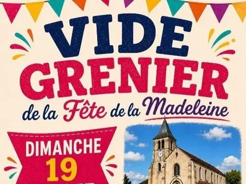 LE PUISET - Vide-greniers de la fête de la Madeleine
