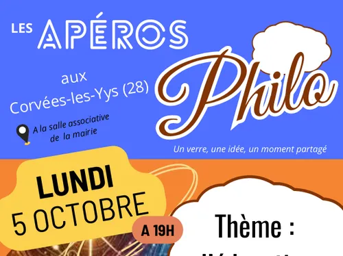LES CORVÉES-LES-YYS - Apéro philo