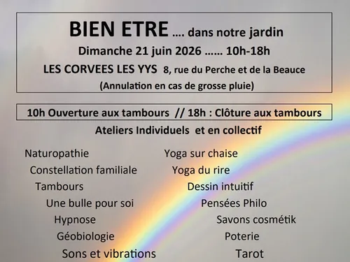 LES CORVÉES-LES-YYS - Bien-être... dans notre jardin