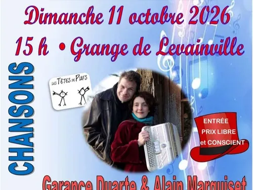LEVAINVILLE - Concert : Garance Duarte & Alain Marquiset