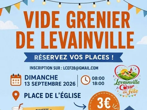 LEVAINVILLE - Vide-greniers