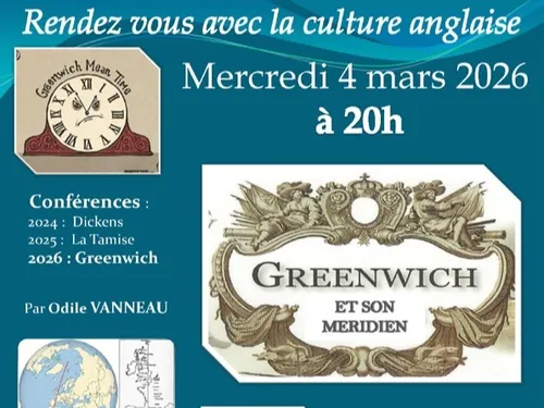 LÈVES - Conférence : Greenwich et son méridien