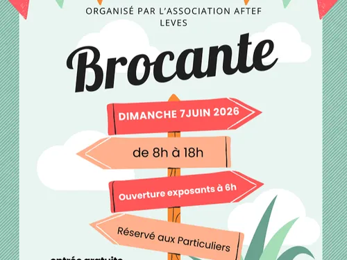 LÈVES - Brocante de l'AFTEF