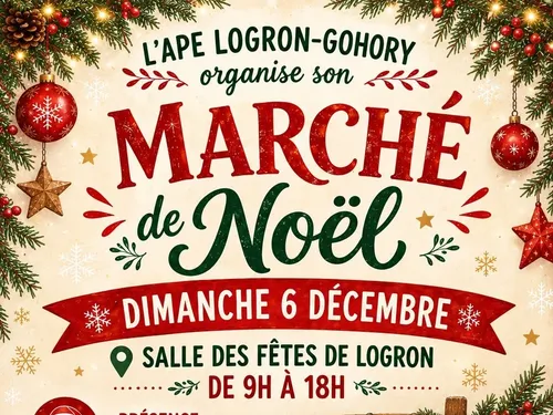 LOGRON - Marché de Noël de l'APE