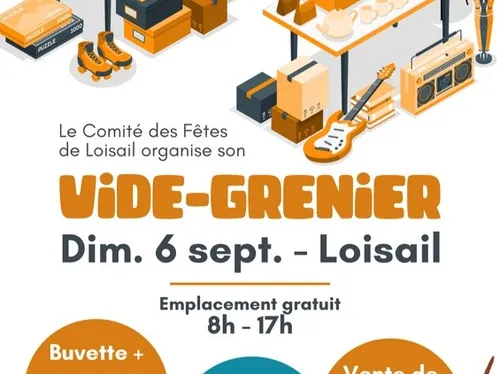 LOISAIL (61) - Vide-greniers du comité des fêtes