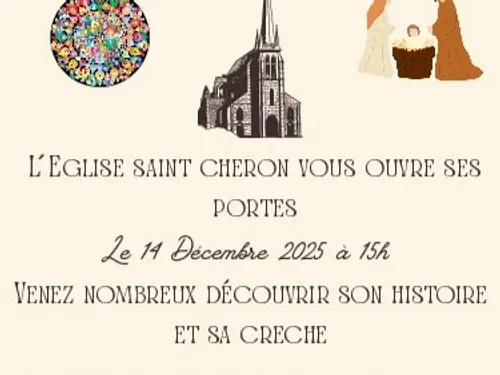 LOUVILLE-LA-CHENARD - Portes ouvertes de l'église autour de la crèche