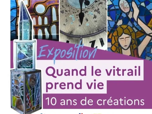 LUCÉ - Exposition : Quand le vitrail prend vie