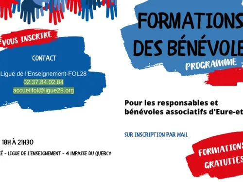 LUCÉ - Formations des bénévoles