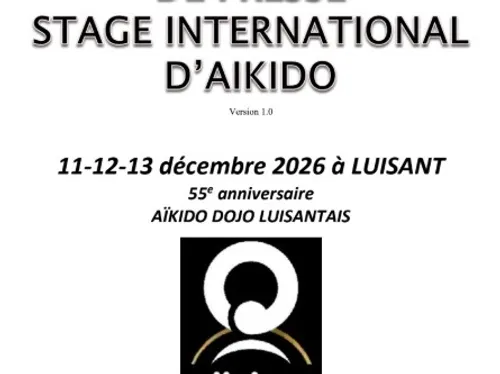 LUISANT - Stage international d’aïkido