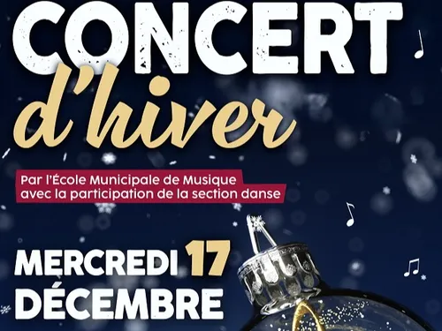 LUISANT - Concert d'hiver des ensembles de l'école de musique
