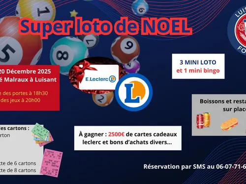 LUISANT - Loto du LAC Football