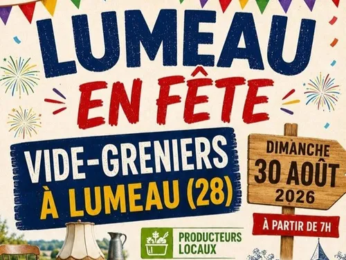 LUMEAU - Vide-greniers de l'amicale des pompiers