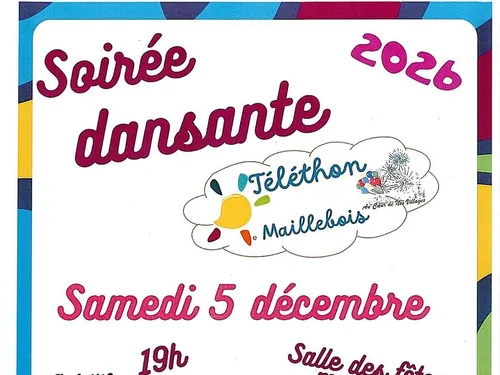 MAILLEBOIS - Soirée dansante au profit du Téléthon
