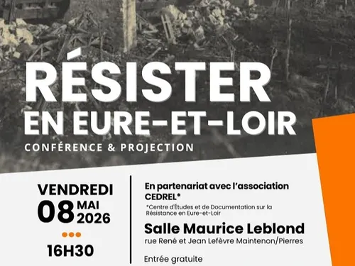 MAINTENON - Conférence et projection : Résister en Eure-et-Loir