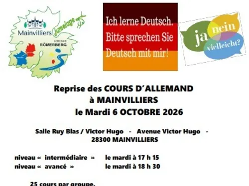 MAINVILLIERS - Reprise des cours d'allemand