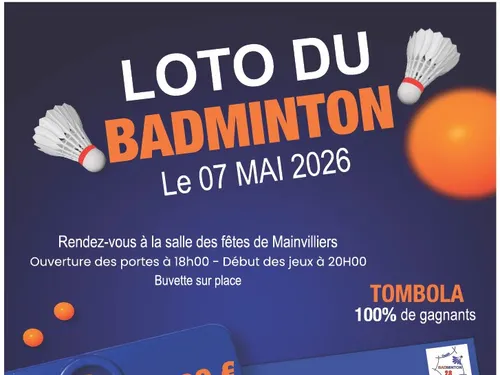 MAINVILLIERS - Loto du Badminton