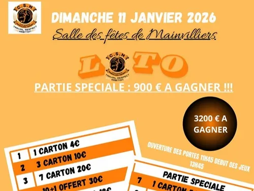 MAINVILLIERS - Loto du CSM Football