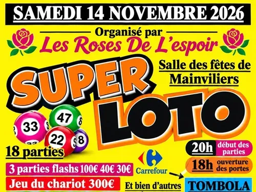 MAINVILLIERS - Loto des Roses de l'Espoir