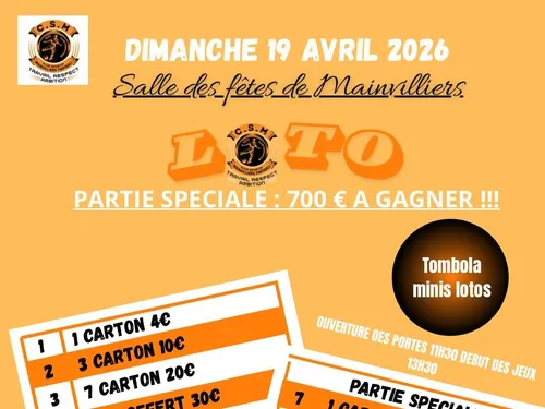 MAINVILLIERS - Loto du CS Mainvilliers Football