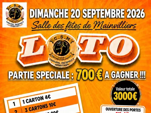 MAINVILLIERS - Loto du CSM