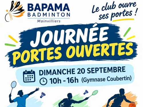 MAINVILLIERS - Journée portes ouverte du Badminton