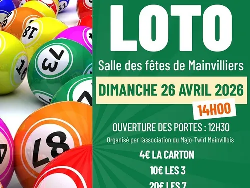 MAINVILLIERS - Loto du Majo-Twirl Mainvillois