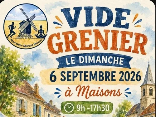 MAISONS - Vide-greniers de l'Association Sportive
