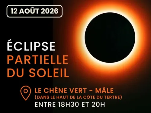 MÂLE (61) - Animation autour de l’éclipse partielle du soleil