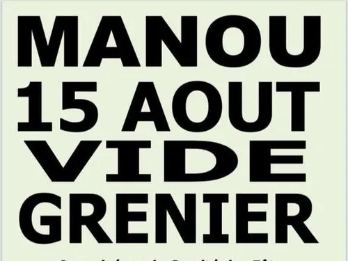 MANOU - Vide-greniers du comité des fêtes