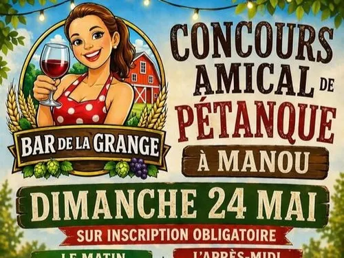 MANOU - Concours amical de pétanque