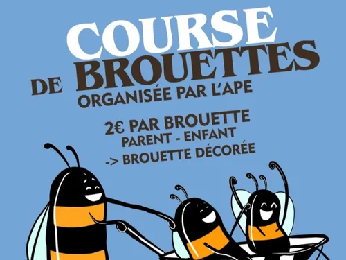 MARBOUÉ - Course de brouettes