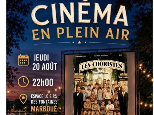 MARBOUÉ - Cinéma Plein Air : Les choristes