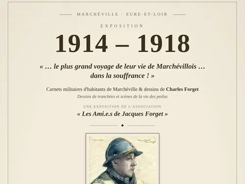 MARCHÉVILLE - Exposition : 1914-1918, le plus grand voyage de leur...