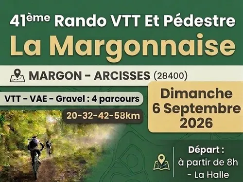 MARGON - 41e Rando VTT et pédestre : La Margonnaise