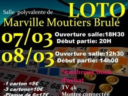 MARVILLE-MOUTIERS-BRÛLÉ - Loto du Team LJ Moto