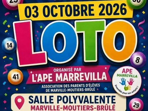 MARVILLE-MOUTIERS-BRÛLÉ - Loto de l'APE