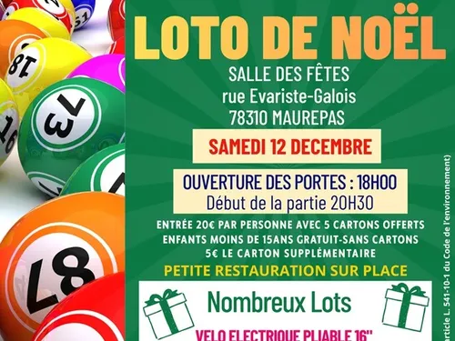 MAUREPAS (78) - Loto de Noël