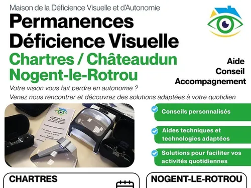 CHÂTEAUDUN - Permanences Déficience Visuelle