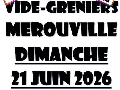 MEROUVILLE - Vide-greniers de l'APE