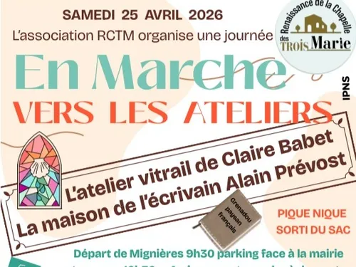 MIGNIÈRES - En marche vers les ateliers