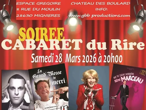 MIGNIÈRES - Soirée « Cabaret du Rire »