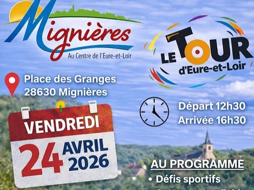 MIGNIÈRES - 1ère étape du Tour d'Eure-et-Loir